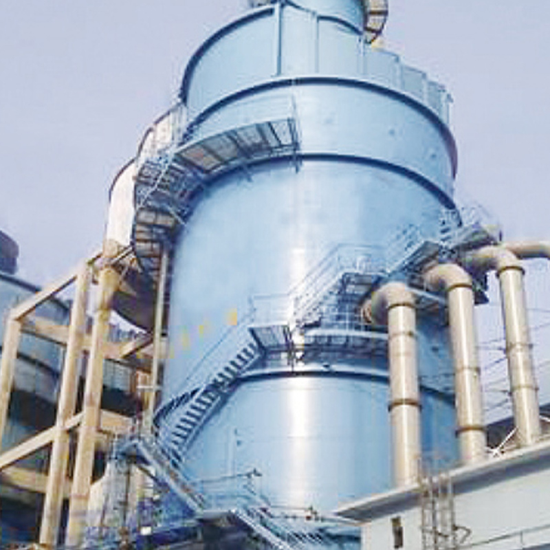 Tecnologia e attrezzature per la desolforazione dei gas di combustione del gesso calcareo