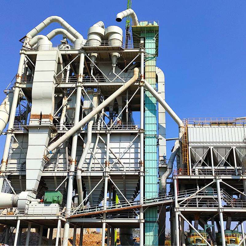 Edificio per la produzione di sabbia pneumatica senza griglia